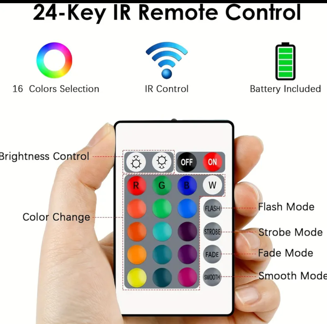 Lumière led - RGB (5m)